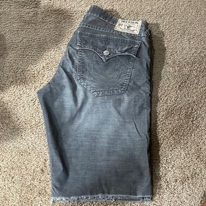 True Religion Jean Shorts